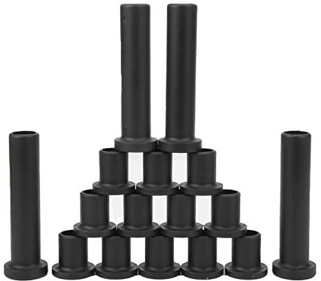 Buje del brazo A 16 piezas Kit de bujes del brazo de control inferior delantero 5436973 Accesorio apto para Polaris Sportsman/Worker/Big Boss