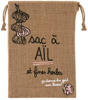 udc - Dlp - Sac A Ail en Toile De Jute + Zecolo