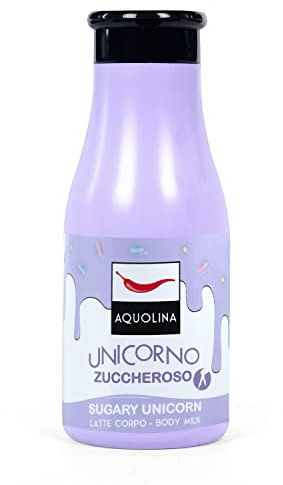 Aquolina Body Milk Sugar Sweet Unicorn Sweet, Delicate and Enveloping for Velvety Skin – 250 ml