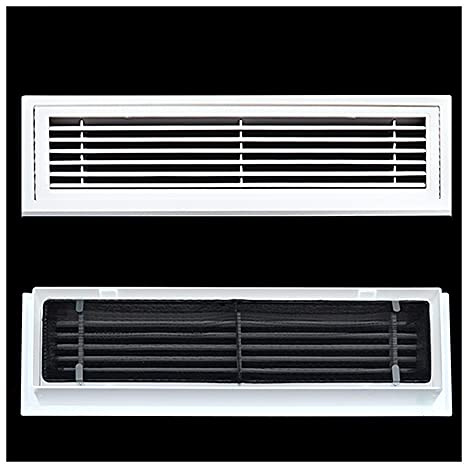 WRAEK 1 Rejilla De Ventilación, Rejilla De Salida De Aire Acondicionado De Ventilación De Plástico ABS, Persianas De Salida De Aire De Escape (Color : Ventilation Grills 1000x250 mm)