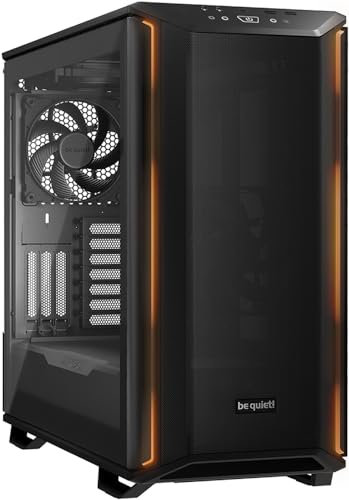 be quiet! Dark Base 701 Black boîtier PC, débit d’air Maximal, 3 Ventilateurs Silent Wings 4 PWM High-Speed, Eclairage ARGB avec contrôleur ARGB, Hub PWM/ARGB, contrôleur de Ventilateur, BGW58