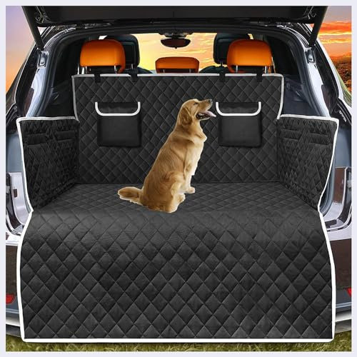 XATHKJOE Kofferraumschutz Hund, für Opel Astra H Caravan Station Wagon 2007-2010 Kofferraumschutz Hund mit Rutschfester Boden Seiten- und Ladekantenschutz