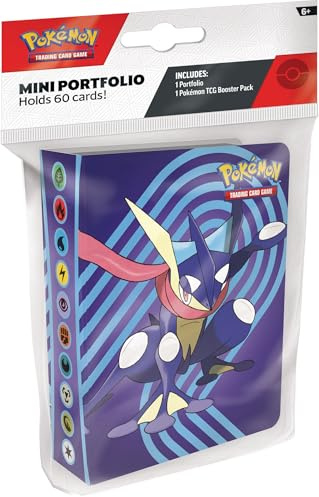 Pokémon TCG: Mini Portfolio (60 Karten Portfolio & 1 Booster-Pack)