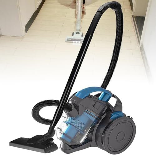 Aspiradora Potente 2000W Cilíndrica con Cable, Capacidad de 1,8 litros, Multiusos, Bajo Ruido, Limpieza Multisuperficie para Uso Doméstico y Cuidado del Piso.