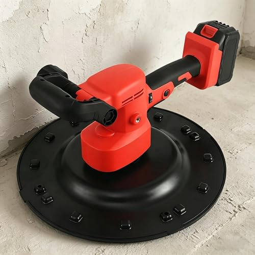 Cazzuola elettrica per calcestruzzo con motore interamente in rame da 1680 W 200 giri/min 6 velocità Macchina per lisciare e lucidare pareti per livellare malta cemento gesso