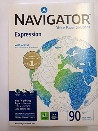 Navigator Papier Ultra Blanc A4 90 g/m² Boîte de 5 rames