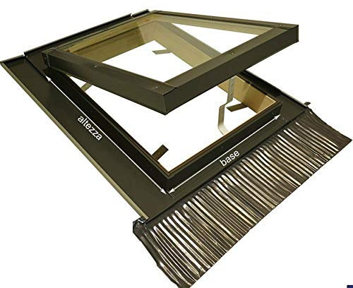 Lucernario per Tetto con Triplo Vetro Antisfondamento - Apertura Vasistas/Accesso al Tetto (50 x 90 Base x Altezza)