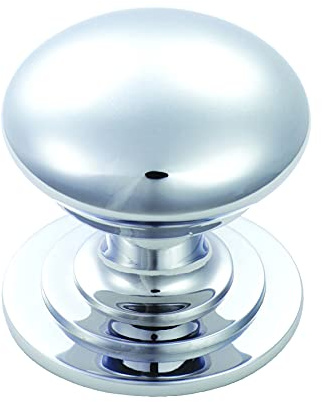Carlisle Brass Victorian Knob – 38mm Polished Chrome Cupboard & Cabinet Door Knob | Carlisle Brass Victorian Knob 38mm Polished Chrome - M47CCP