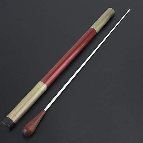 Liukouu Conductor Baton, Padauk Handle Musical Baton, Music Baton, for Band for Choral