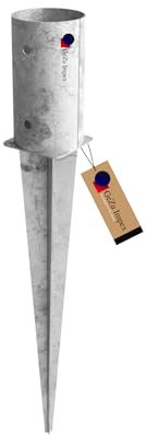 GeZu Impex Einschlagbodenhülse rund 81 x 600 mm