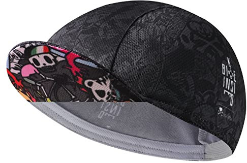 BikingBros Radsport-Mützen für Leichte Fahrradkappe mit-Radsport Kappen für unter den Helm Unisex