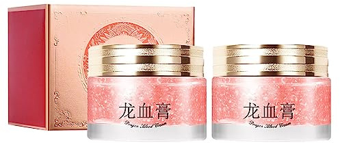 Dragons Blood Easy Cream, Retinol Placenta Dragon Blood Cream, Hautstärkende Creme, Hauterneuernde Creme, Anti-Aging Anti-Falten Creme Körpercreme zur Straffung Glättung der Haut (2PCS)