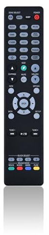 JISOWA Replacement Remote Control Universal for Denon AVR-S760H RC-1228 AVR-X3800H AVRX3800H AVR-X2700H AVR-X2800H AVRX2800H RC-1218 AVR-X1700H RC-1226 AVR-S930H AVRS760H Home Theater AV Receiver