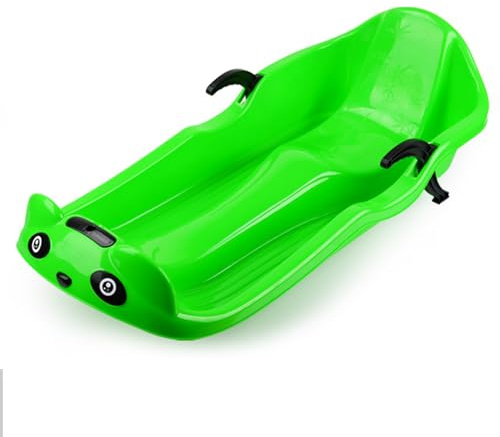 Snow Sledge Kids Double,Snow Sledge with Backrest,Plastic Snow Sled,Plastic Sleds for Sand,Snow Sledge Board