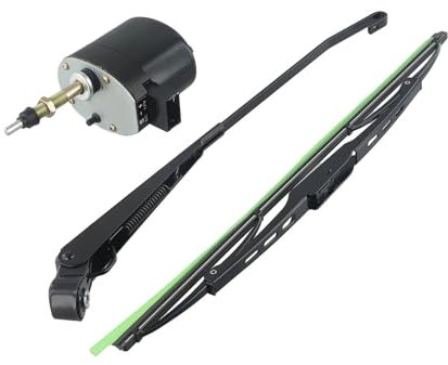 Scheibenwischermotor Für Traktor Für Boot Für Wohnmobil Universal 12V Scheibenwischermotor 105° Blatt Wischer Mit Blatt Auto Zubehör Wischermotor