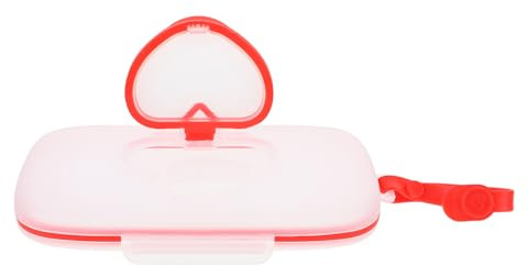 VALICLUD Feuchttücherbox Tragbar für Wipes Halter mit Silikondichtung PP Material Feuchttuchspender für Kinderwagen Wickeltasche