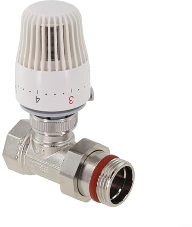 Qualoramall Underfloor Heating Thermostatic Control Valve Thermostatic Valves Return Temperature Limiter Automatic Temperature Regulation Radiator Inlet pipes