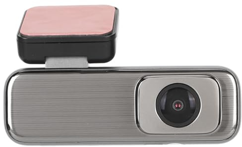 Gugxiom Cámara Inalámbrica de Tablero WiFi FHD 1080p Dual Dash con Grabación de Bucle, Cámara de Visión Nocturna para Automóvil, Adecuado para Conductores, Material ABS