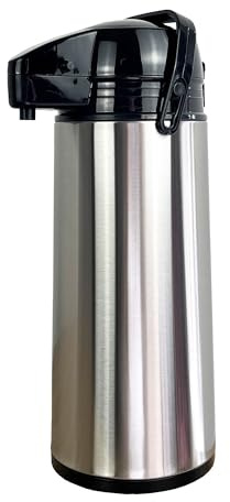 1.8L Airport Flask Pump Action Tea Coffee Hot Water Drinks Dispenser Pot Jug