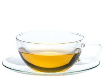 Trendglas Jena Teetasse OPUS mit Glasunterteller, 0,2 Liter