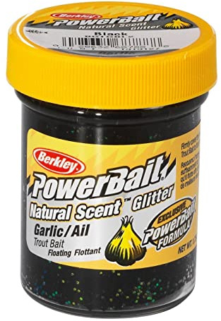 Berkley Paste für Forelle Forellenpaste PowerBait Natural Scent Garlic Black 50 g Garlic Black See Tremarella