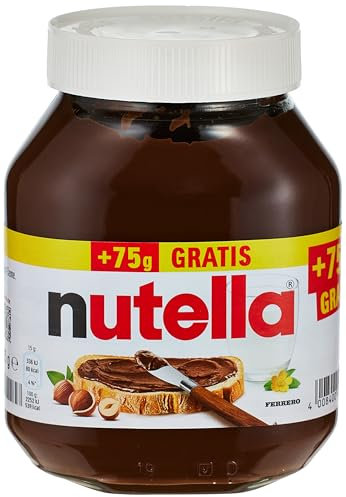 Ferrero Nutella +75g gratis, 825 g