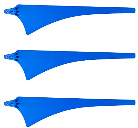 630 mm Delta wing High Strength Carbon Fibers Blade Nylon Fiber Wind Turbine Generator Blade for Horizontal Wind Turbine Generator Windmill Accessories 100w 200w 300w 400w 500w 600w 800W DIY Blades