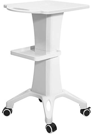 Chariot cosmétique réglable - Chariot de coiffeur professionnel mobile - Chariot de travail