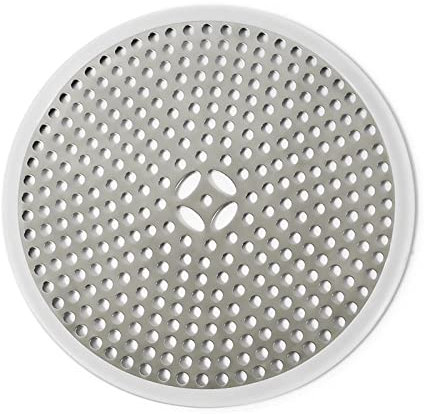 Scarico Doccia in Acciaio Inox Filtro per Piletta Doccia Filtro per Capelli Antiruggine Anti-intasamento Coperchio di Scarico Doccia Griglia Doccia per Bagno Cucina Argento