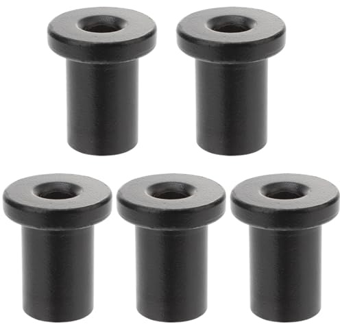 CORHAD Sliding Barn Door Spacers 5 Pcs Barn Door Kit Replacement Flat Track Spacers for Track and Wall Mount Support Pipe Clamp Hardware Accessories for Garage Basement Doors