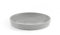 ECOPOTS Soucoupe Round 25 Blanc Gris - Ø 21 x H. 2,5 cm
