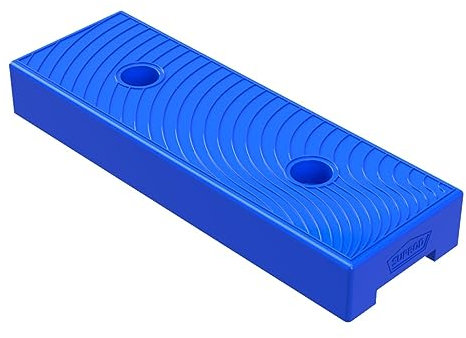 SUPROD Polyurethan Bootsauflage Auflage Boot Trailer Sliphilfe spurfrei 300x100 mm, blau