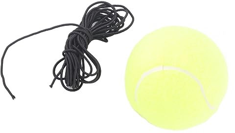 HERCHR Tennistrainer, 4-teiliges Woll-Tennistrainingsgerät, Hochelastischer Tennistrainer, Gummiband-Übungstrainingsgürtel, Ausrüstung Für Tennis-Einzelübungen