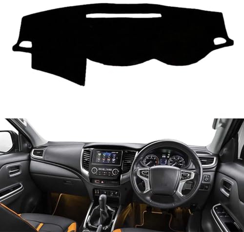 HATHWAY Fit For Mitsubishi L200 2015-2019,Car Dashboard Cover,Non-Slip Dashboard Cover Mat,Dash Board Cover,Car Interior Decoration
