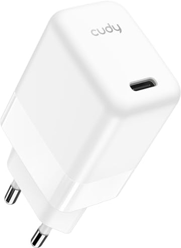 Cudy Chargeur 30 W USB-C GaN, USB USB PD 3.0, Quick Charge 3.0, CH30 | Chargeur USB-C GaN 30 W, USB USB PD 3.0 + Quick Charge 3.0, design compact, protection contre la surchauffe, pro