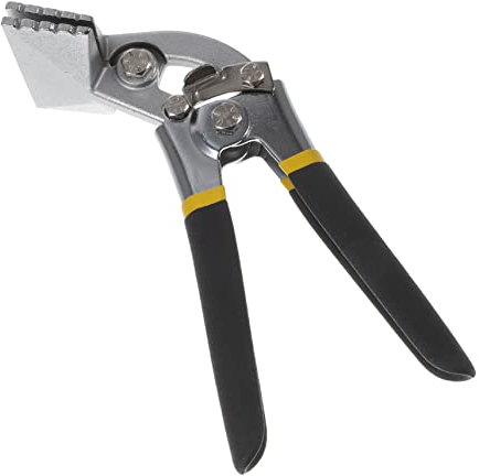 Generic Lot de 3 pinces à charnière manuelles, pinces d'armature, pince à coudre, pince à coudre, clé Sk outil, étau, poignées plates, plieuses à main pour toiture, outils CVC, fourre-tout, cliquet