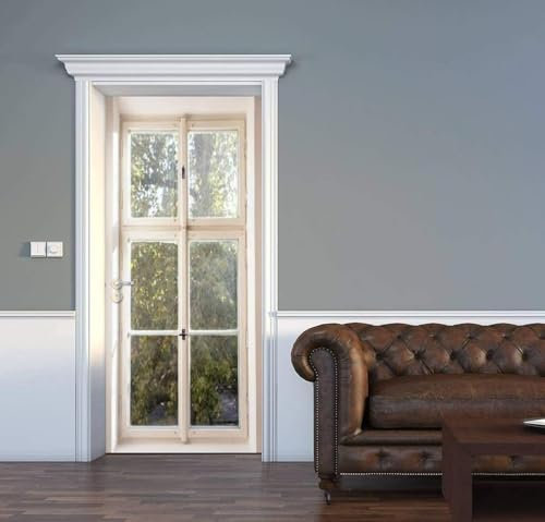 Tizhweqo Türtapete Selbstklebend 95x215 Fenster Türfolie Türposter Fensteransicht Fototapete Türklebefolie Wandbild Türaufkleber Wandtapete 3D Effekt für Wohnzimmer Schlafzimmer Küche a5471