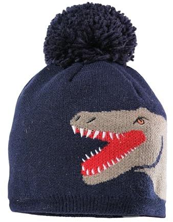 maximo Kids Boy-Mütze Dino Vollfutter