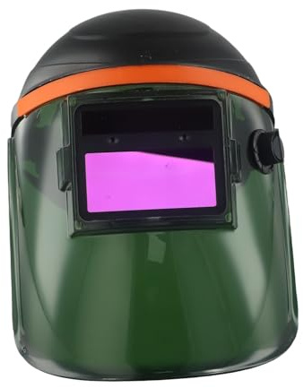 Opatiny Schweißhelm mit automatisch verdunkelndem Gesichtsschutz, 89 x 33 mm Objektiv, verstellbare Kopfbedeckung für komfortable Nutzung