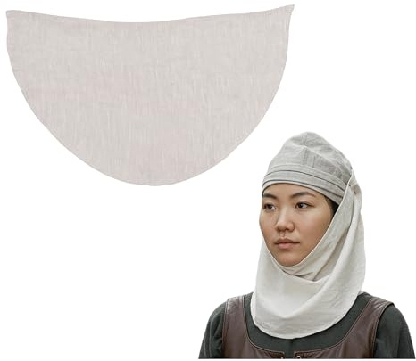 Mythrojan Mittelalterliche Renaissance-Bewaffnungsmütze aus Baumwolle für Helm, Kettenhemd, Coif