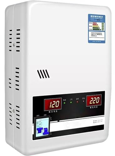 Generico Stabilizzatore Automatico di Tensione, stabilizzatore di CA a Fase Singola di Alta precisione 220V per Computer, frigoriferi, TV