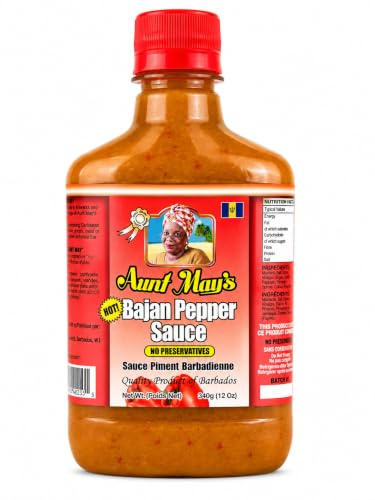 Aunt May's Bajan Pepper Sauce 340 g