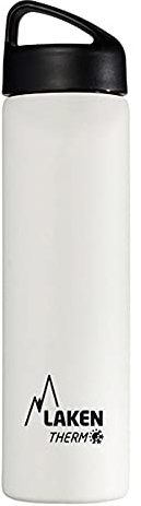 Botella Térmica de Acero inoxidable 18/8-0,75L - Blanco
