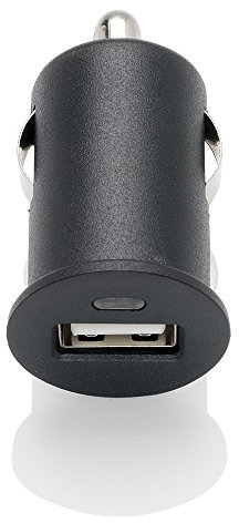 Slabo KFZ Mini Ladeadapter USB - 1A - für Amazon Fire Tablet | Fire 7 | Fire HD 8 | Fire HD 10 - Alle Generationen, auch mit Alexa Ladegerät Auto Adapter Pkw LKW - SCHWARZ | Black