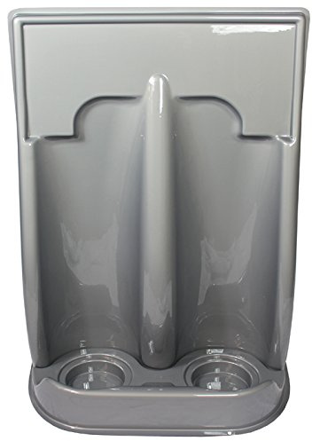 Plastic Double Grey Fire Extinguisher Stand