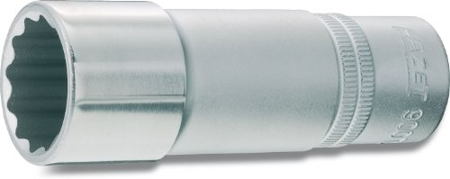 HAZET 900TZ-16 85 mm 12-Point Traction Profile Socket - Chrome-Plated/Polished | 900TZ-16 Socket