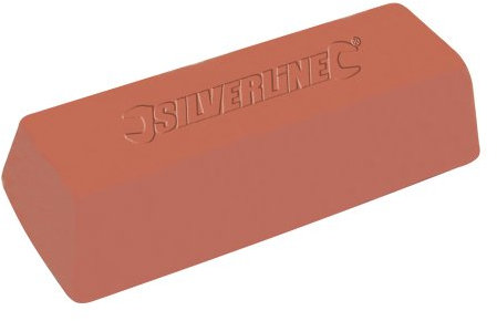 Silverline 107883 Polishing Compound 500 g Fine Red