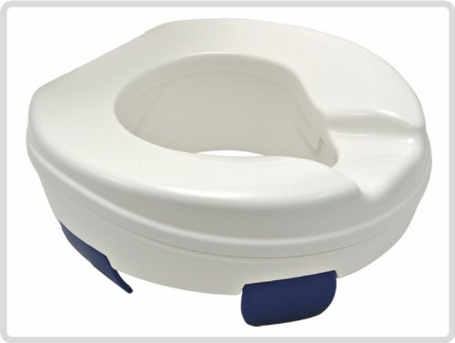Sundo Homecare GmbH Toilettensitzerhöher Clipper, 10 cm, ohne Deckel, Neutral