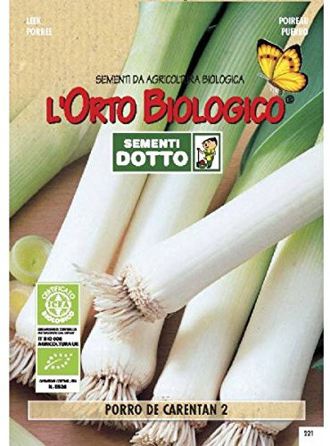 Semi biologici di Porro De Carentan 2