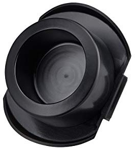 Gefu 29231 Restehalter - Fingerschutz für Gemüse- & Kartoffelhobel, Schwarz | Zubehör für Küchenhobel - Spülmaschinengeeignet - Ergonomischer Schutzgriff zur sicheren Resteverwertung ohne Abfall